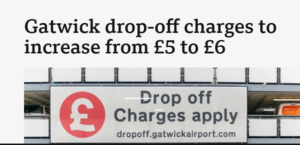 Gatwick drop off charges