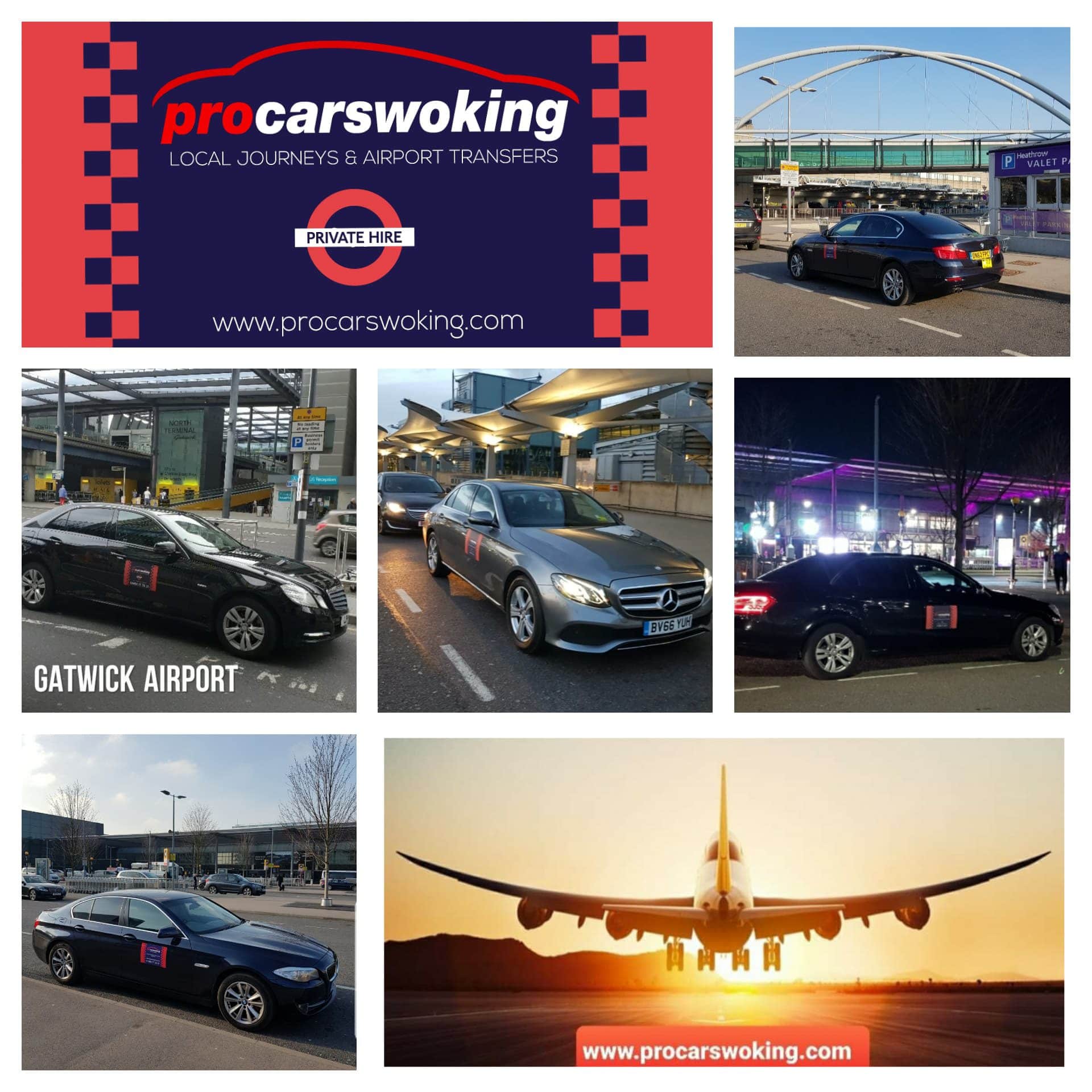 Woking Airport Taxi - Pro Cars Woking