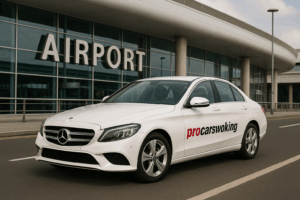 Book Cheap Woking Airport Taxi Transfer to Heathrow Gatwick