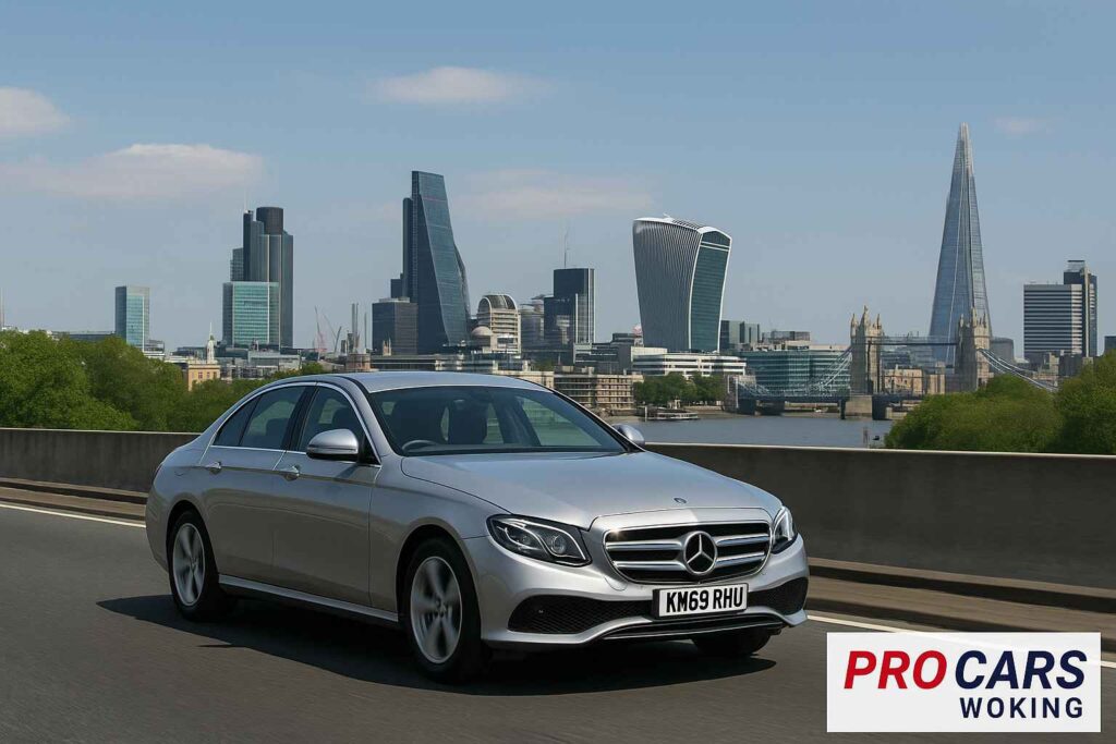 Woking taxis to London
