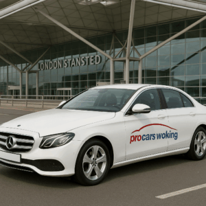 Woking Taxi to Stansted