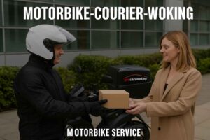 Motorbike Courier Woking