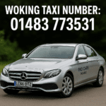 Woking taxi number