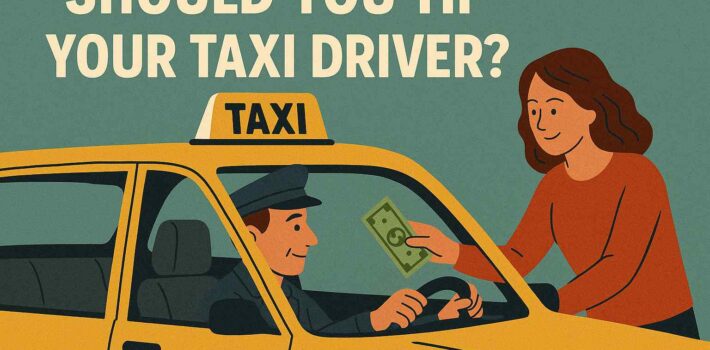 SHOULD YOU TIP YOUR TAXI DRIVER