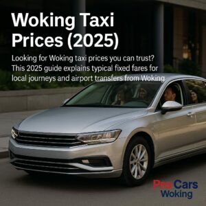 Woking Taxi Prices 2025