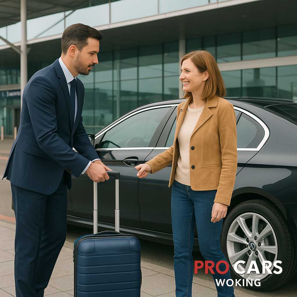 Pro Cars Woking Taxi Heathrow Driver Assisting Compressed