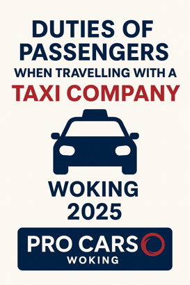 Taxi Company In Woking