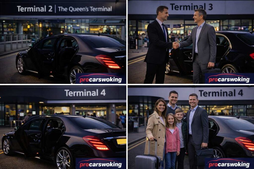Taxi from Woking to Heathrow Airport – Reliable, On-Time Airport Transfers 5 Woking Taxi To Heathrow