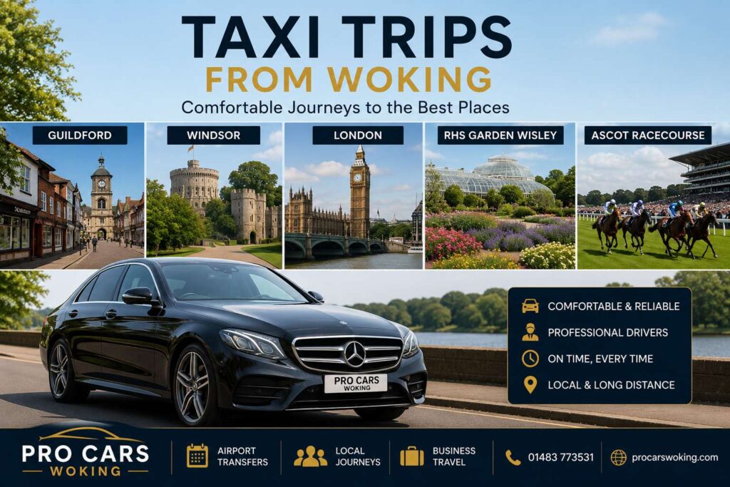 Top Day Trips You Can Take by Taxi from Woking 6 Taxi Trips from Woking