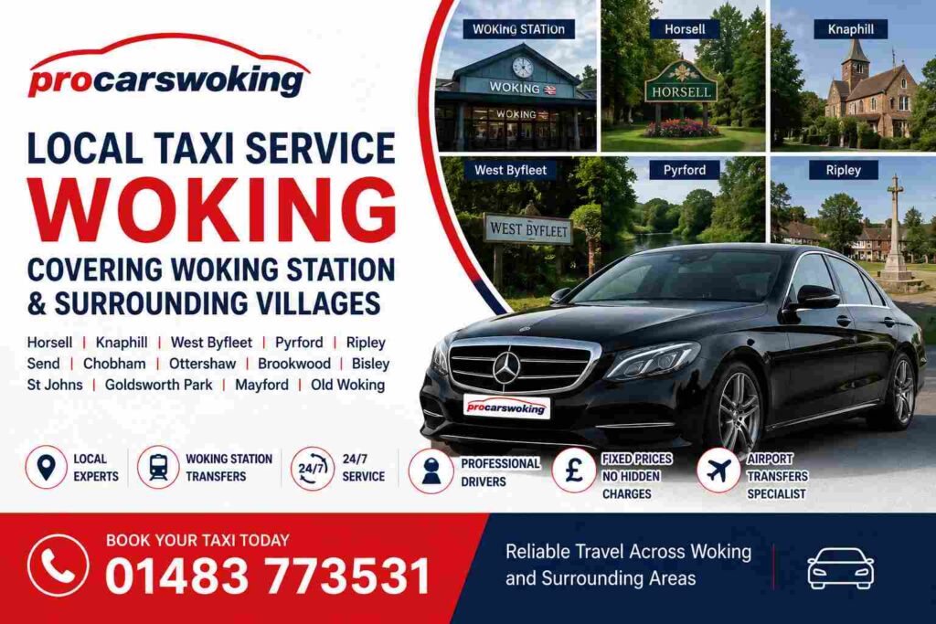 local taxi service Woking