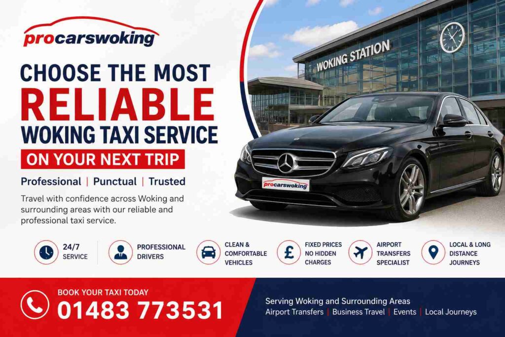 Reliable Woking Taxi Service