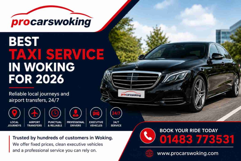 taxi service in woking